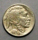 1929-S Buffalo Nickel Attractive AU.