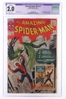 Amazing Spider-Man #2 - Marvel 1963 CGC 2.0 1st app. the Vulture RESTORED