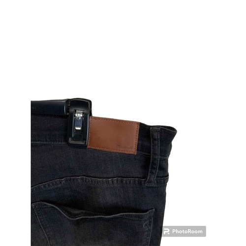Madewell Cali Demi Boot Black Jeans Size 32T #1194 - Picture 4 of 6