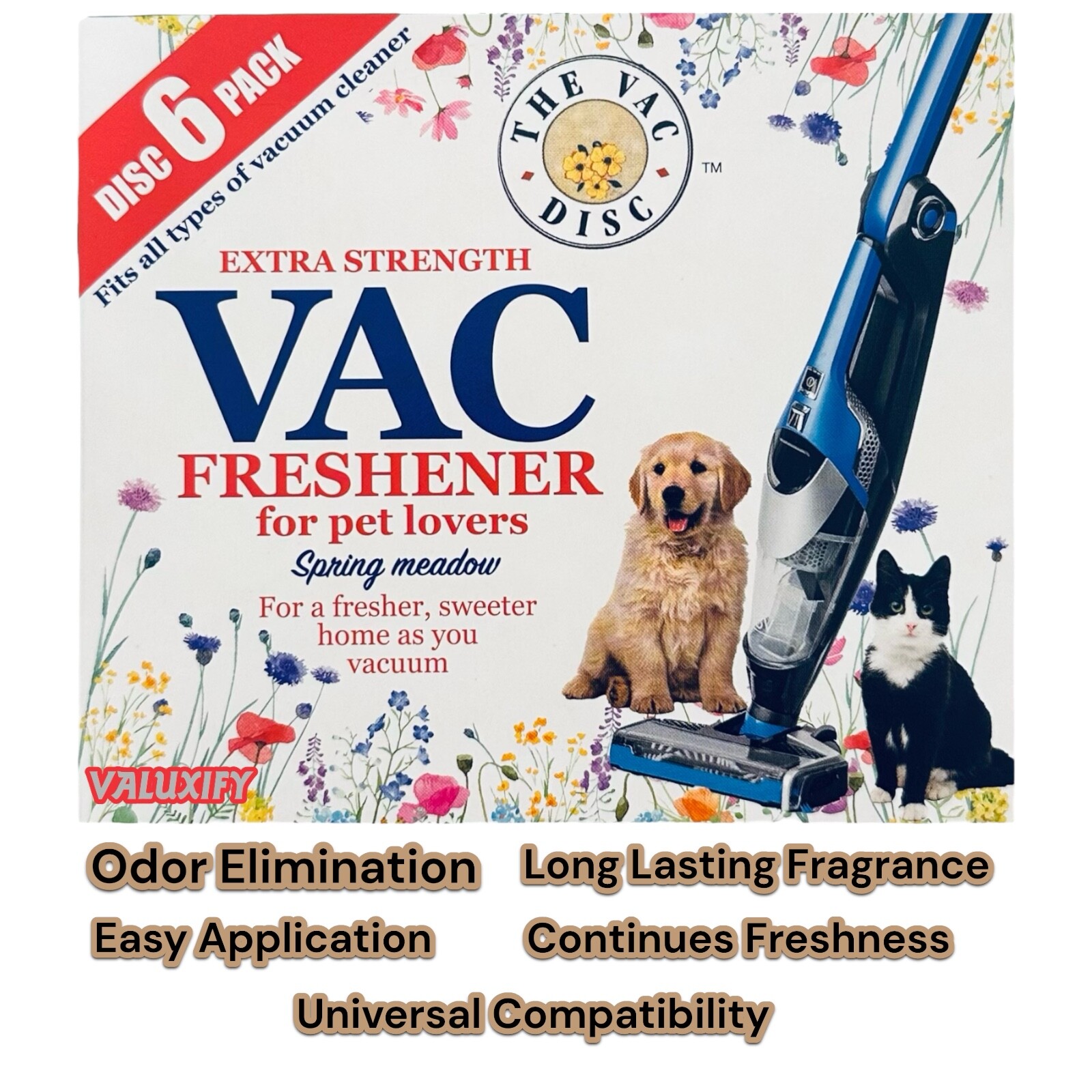 Vac Disc Vacuum Cleaner Air Freshener Discs Hoover Freshner any vacuum ...