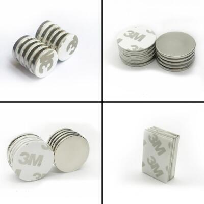 TheQ  Neodym Supermagnet selbstklebend mit 3M-Schaumkleber 10-60mm
