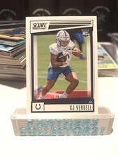 2022 Score CJ Verdell Rookie Colts #392