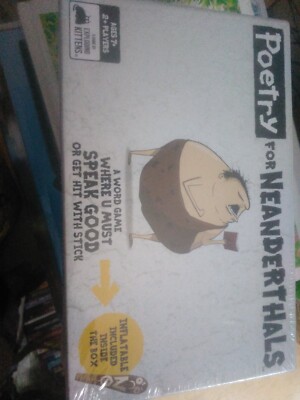 Poetry For Neanderthals Word Game by Exploding Kittens Brand New Sealed