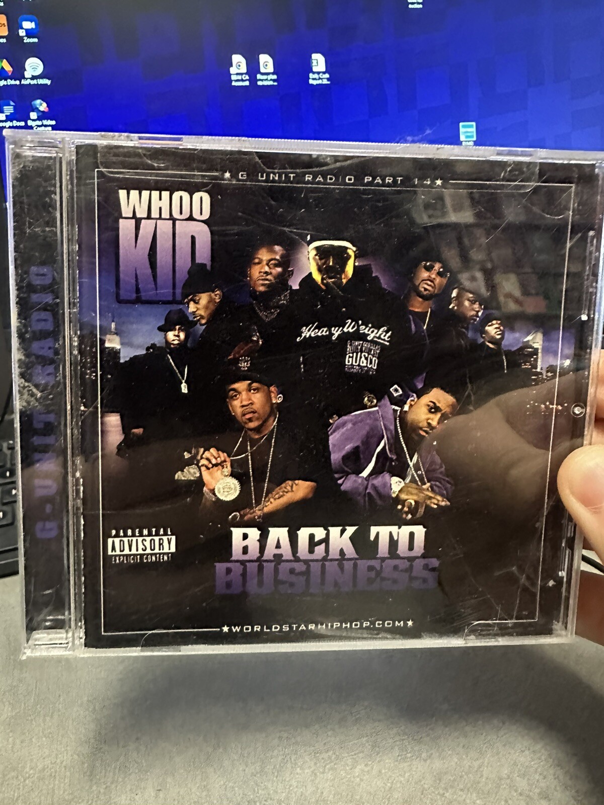 DJ Whoo Kid & 50 Cent CD G Unit radio MASE young buck MOBB DEEP prodigy ...