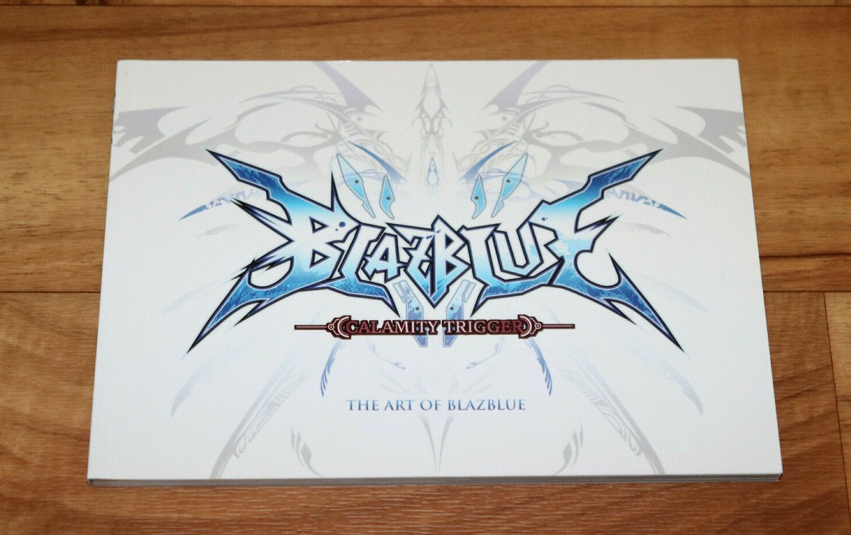 BlazBlue Calamity Trigger Very Rare Artbook Art Book Buch PSP Xbox