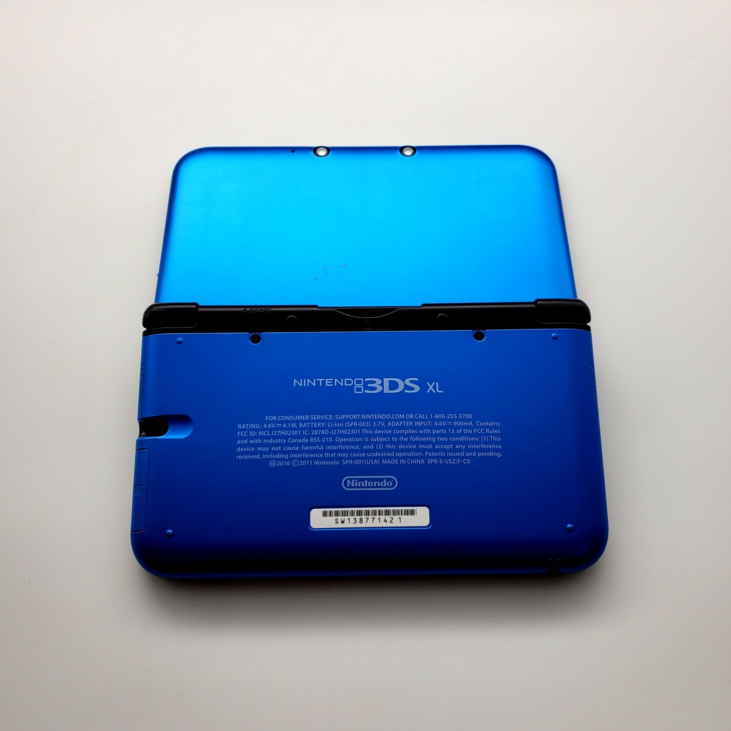Black & Blue Console Nintendo 3DS XL Authentic Tested 180 Day