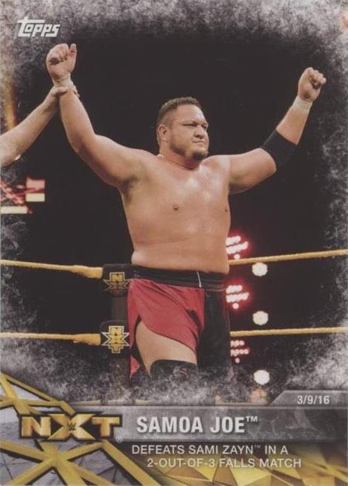 2017 Topps WWE NXT - Samoa Joe #23 - 1 of 1