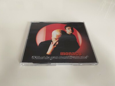 Monaco - What Do You Want From Me? Maxi CD. Peter Hook / New Order!