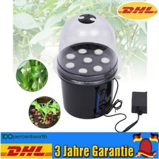 8 Löcher Nebelsetzlingsbox Erdlose Hydroponik-Ausrüstung Setzling &Klonsystem 5L