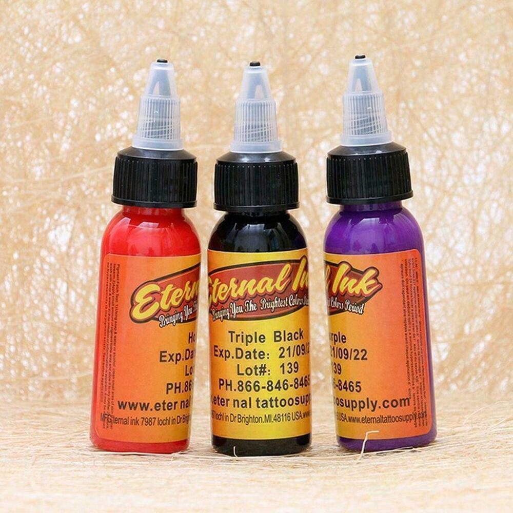 Eternal Tattoo Ink Set 50 Colors Set 1oz 30ml Permanent See Professional US eBay