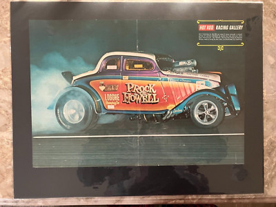 *READY to DISPLAY*1969 NHRA 33 Willys Gasser Prock & Howell *Original*ad print a