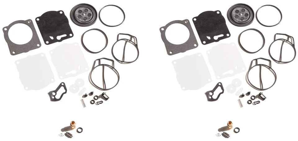 Kit de reconstrucción de carburador doble y asientos con aguja Yamaha XL800 XLt800 00-04 Foto 2 de 2