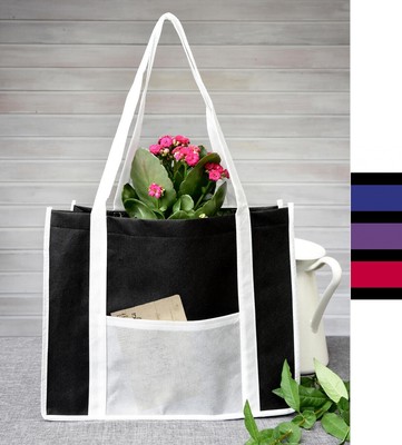 2 Stück Set Bags by JASSZ Einkauftasche Siebdruck Hibiscus Leisure Bag LH PP-383