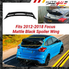 Fits Ford Focus 2012-2018 Hatchback Rs Style Rear Roof Wing Spoiler Matte Black Fits Ford Focus 2012-2018 Hatchback Rs Style Rear Roof Wing Spoiler Matte Black