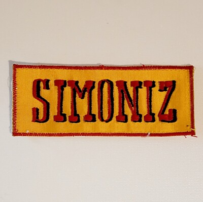 #ad SIMONIZ 1950#x27;S ONE PATCH NEVER USED 2quot; X 5quot; AUTO JANITORIAL PRODUCTS $21.00