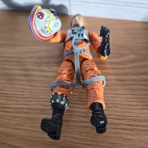Hasbro 6" Star Wars Black Series Luke Skywalker Pilot Open E4038 2018 M9 - Bild 7 von 12