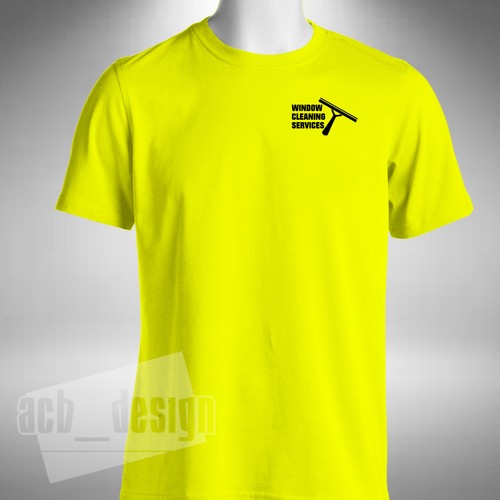 Window Cleaning Services Men's T-Shirt ( Can be Personalised ) - Picture 6 of 7