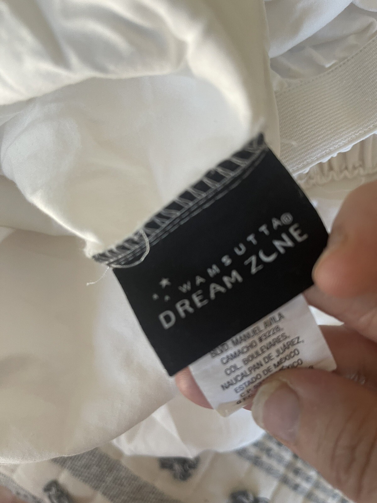 WAMSUTTA Fitted & Flat sheet Set California KING 100 pima cotton White