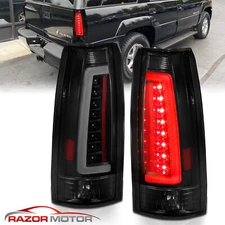 1988-1999 LED C Bar For Chevy/GMC C/K Silverado Tahoe Sierra Smoke Tail Lights