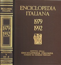 Enciclopedia Italiana di scienze, lettere ed arti 1979-1992. Appendice V (SO-Z)