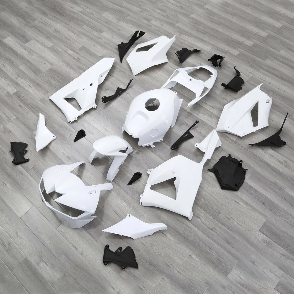 Unpainted White Fairing Bodywork Kit Fit For Honda CBR600RR F5 2013-2020 2014 US - Image 3 of 4