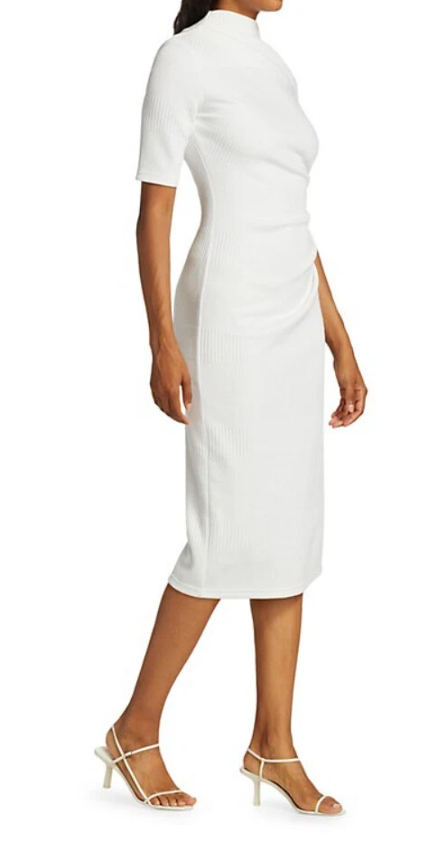 TORY BURCH Abito tubino Acler Parkfield avorio nuovo con etichette US8 AU12