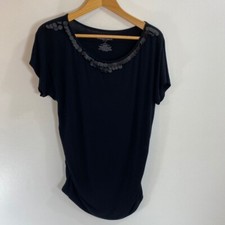 Liz Lange for Target Embellished Maternity Top size Medium