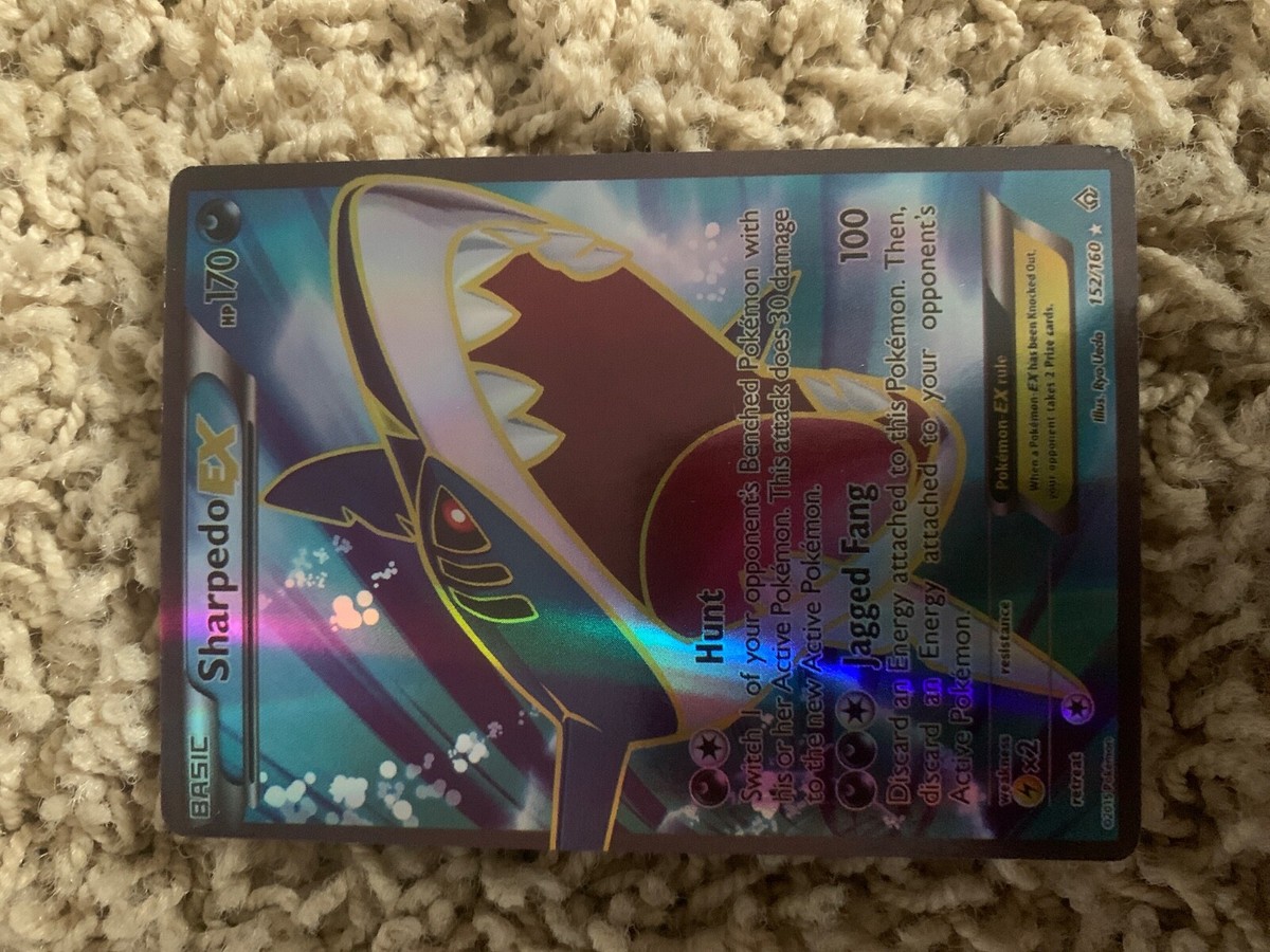 Sharpedo EX (152 Full Art) 152/160 XY-Primal Clash Holo