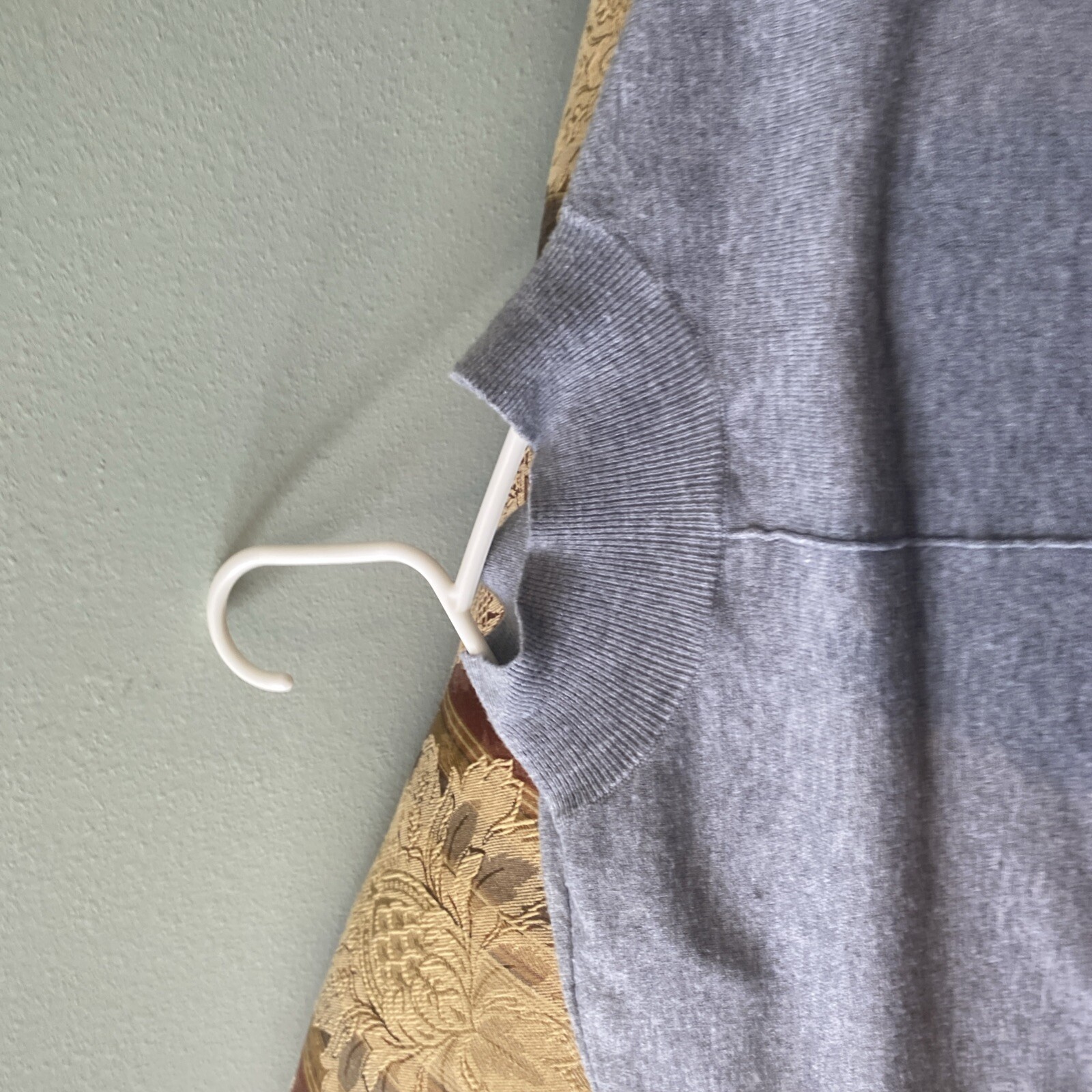 Gray One Size Pullover Comfortable Sweater /mudpie - image 7