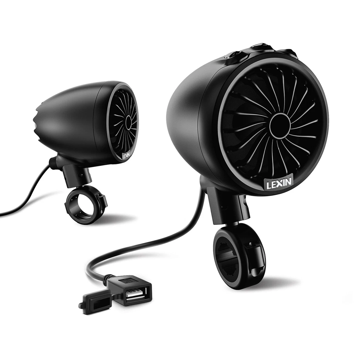 Rechargeable motorcycle speakers sale