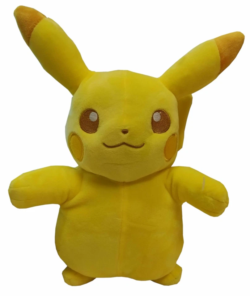 WCT Pokemon Monochrom Plüschfigur (20cm)  Pikachu Glumanda Schiggy Bisasam