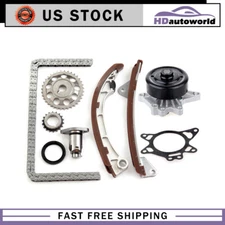 for Toyota Chevrolet Pontiac 00-08 1.8L DOHC 1ZZFE Timing Chain Kit Water Pump