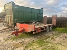 Tandam axle low loader McCauley trailer, 15 tonne, hydraulic ramps 
