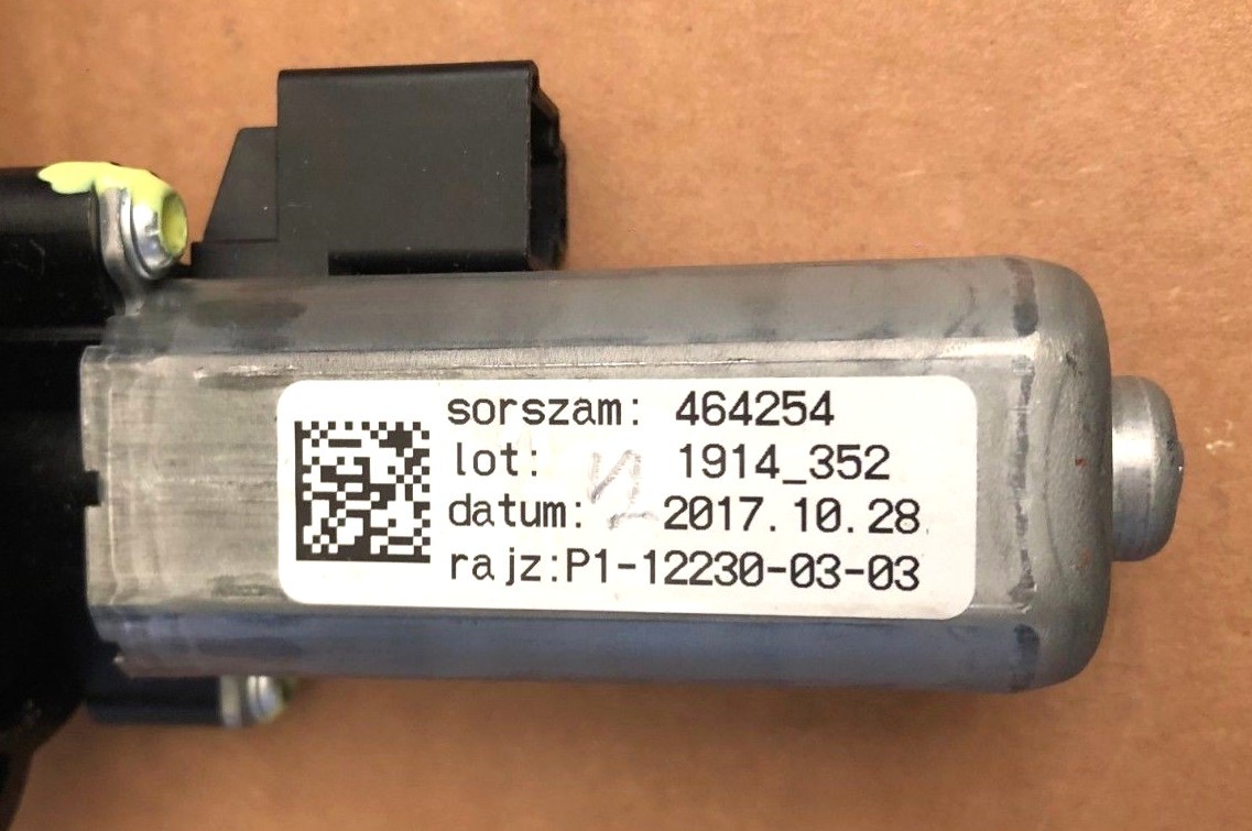 Mabuchi Seat Actuator Motor Part# P1-12230-03-03 P1122300303 