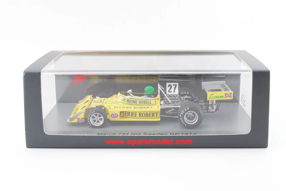 Spark 1/43 Scale S5374 March 731/Ford #27 Sweden GP 1973 - Reine Wisell S0017 - Image 2 of 4