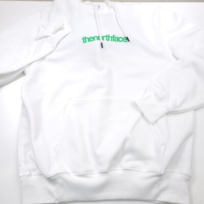 The North Face White Graphic Injection Pullover Hoodie Sweatshirt