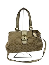 COACH Shoulder Bag Soho Signature Beige -- BEG