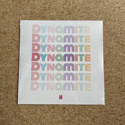 Unopened BTS Dynamite