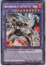 1st Ed Secret Rare Brotherhood of the Fire Fist - Swan FIGA-EN015 Fists of the G