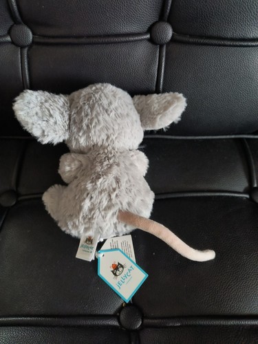 Jellycat Yummy Mouse weicher Plüsch AUSVERKAUFT NEU MIT ETIKETT 100 % ECHT KEIN GEFÄLSCHT - Bild 2 von 4