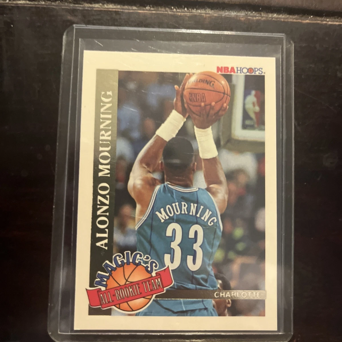 SkyBox Alonzo Mourning Basketball Rookie Sports Trading Cards 