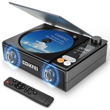 Portable CD Player with Bluetooth Desktop Portable CD Players for Home