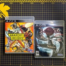 Lot 2 Bayonetta Max Anarchy REIGNS Sega Sony Playstation 3 PS3 US Version CIB