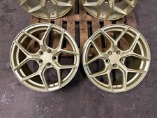 4X NEW 19" Alloys Wheels FIT AUDI A5 S5 RS5 Q4 Q5 TT TTS TTRS GOLD