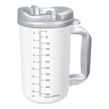 Whirley-DrinkWorks! Reusable Insulated Drinking Mug Clear Plastic 20 oz.