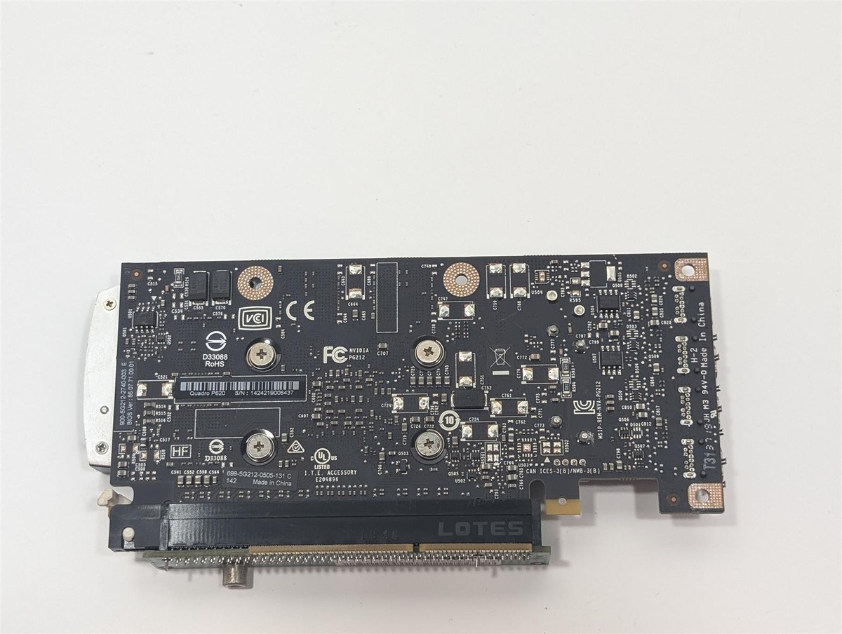 Nvidia Quadro P620 2GB GDDR5 GPU Graphics Card w/ 5C50W00877