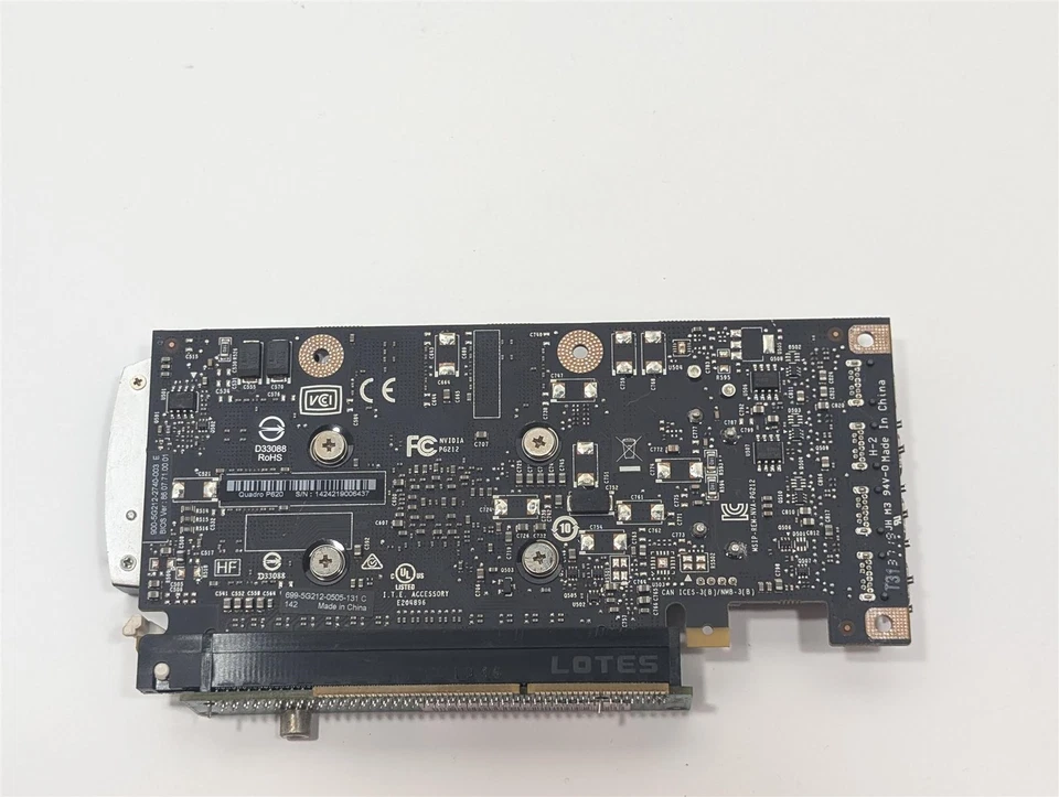 Nvidia Quadro P620 2GB GDDR5 GPU Graphics Card w/ 5C50W00877 Pcie16 Card - Image 3 of 4