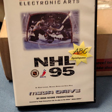 Thumbnail of ebay&reg; auction 206570378645 | NHL 95 – Sega Mega Drive Spielmodul mit OVP/Case & Anleitung, EA Sports