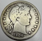 1906-o Barber half N29