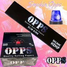 OPPS ROLLING PAPERS BOX OF 50 OPPS PAPERS SMOKIN OPPS OPPS ROLLING CO ORGANIC